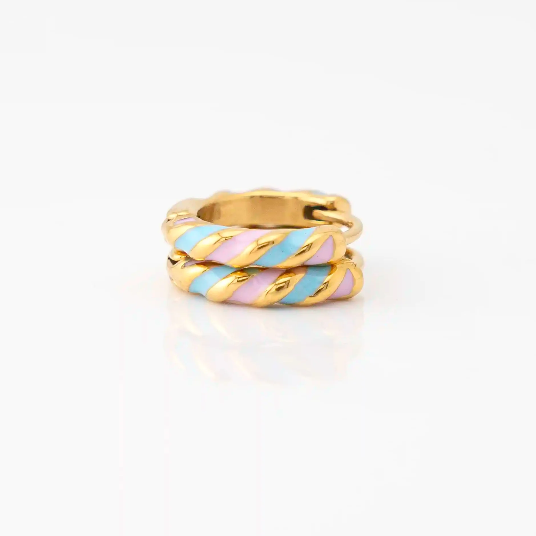 Charm and Half Dip Huggie Sale